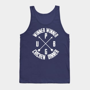 Winner Winner Chicken Dinner - Arrow Cross Tank Top